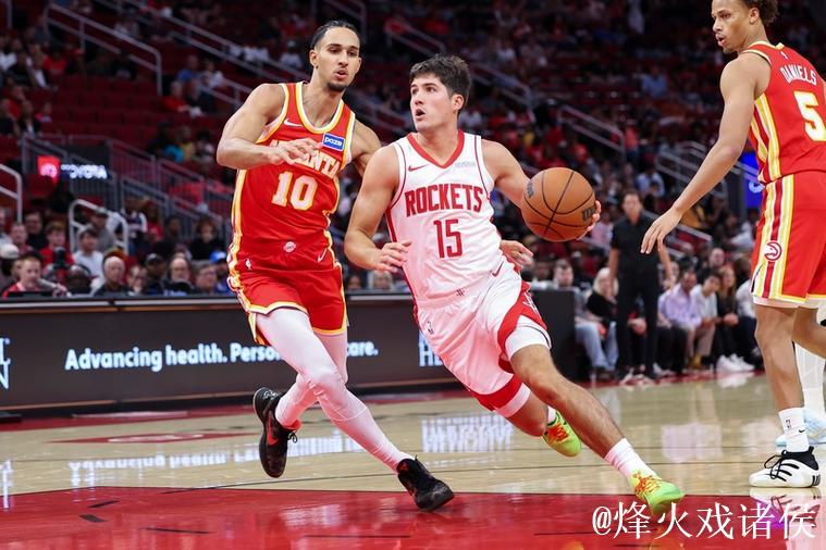 4人仅得13分！火箭2阵全面哑火 伊森再缺阵连锁反应
